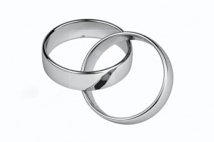 Interlocked-silver-wedding-rings